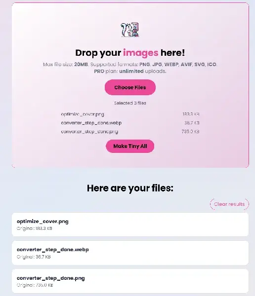 MakeTiny overview